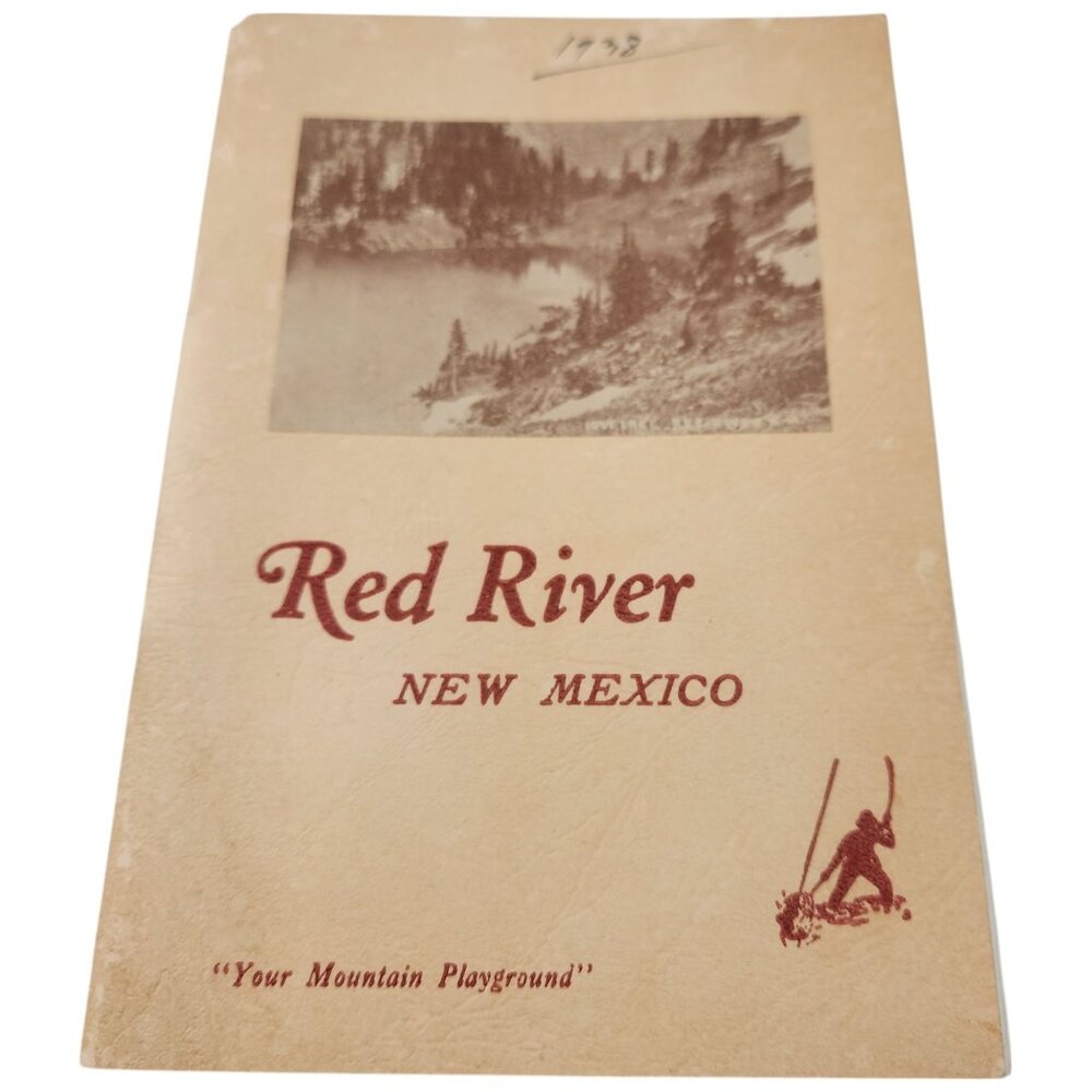 Red River New Mexico 1938 Tourism Booklet Vintage Travel Brochure Southwest